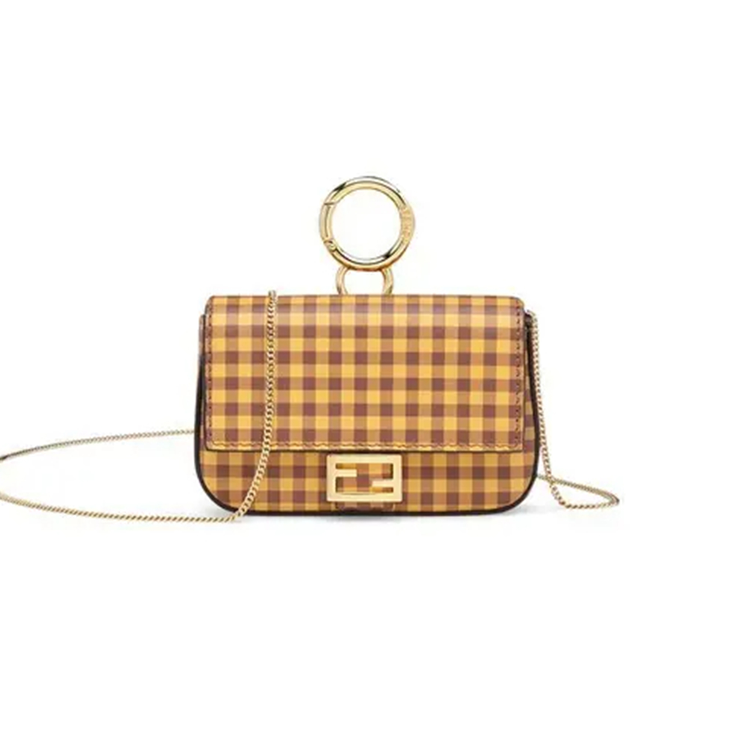 FENDI NANO BAGUETTE CHARM (11*7*2cm) 